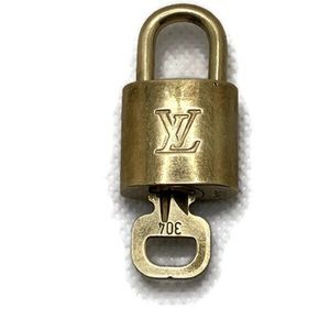 Authentic Louis Vuitton Lock and Key set #304